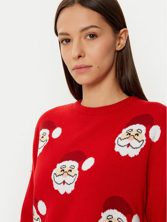 YSABEL MORA YSABEL MORA Sweater 70028 Piros Regular Fit