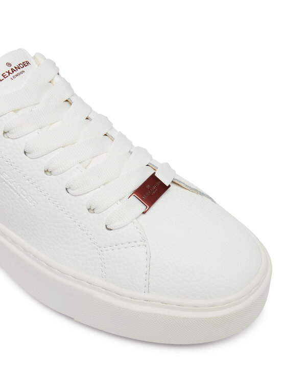 Alexander Smith Alexander Smith Sneakersy London ALBDLHW Biela