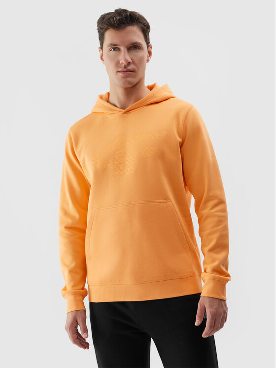 4F 4F Felpa 4FWSS24TSWSM0950 Arancione Regular Fit