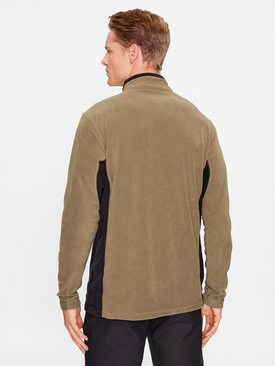 Columbia Columbia Fleecová mikina Klamath Range™ II Half Zip 1352472 Hnědá Regular Fit