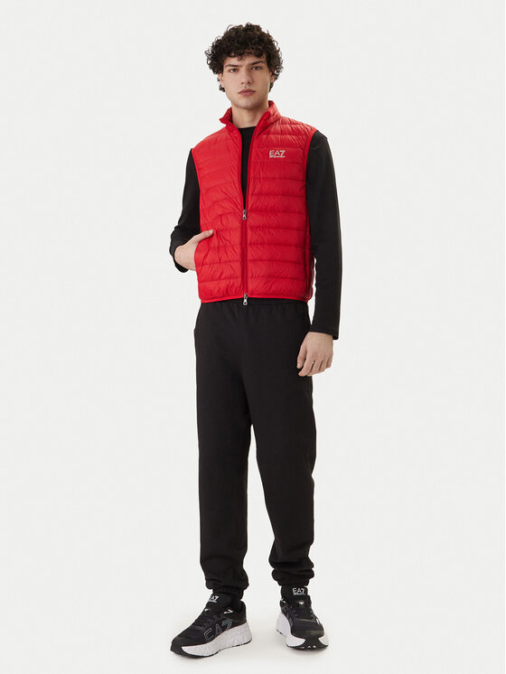 EA7 Emporio Armani EA7 Emporio Armani Mellény 8NPQ06 PNGPZ U5072 Piros Regular Fit