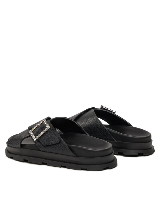 Pollini Pollini Klapki SA28164G1ITD0000 Czarny