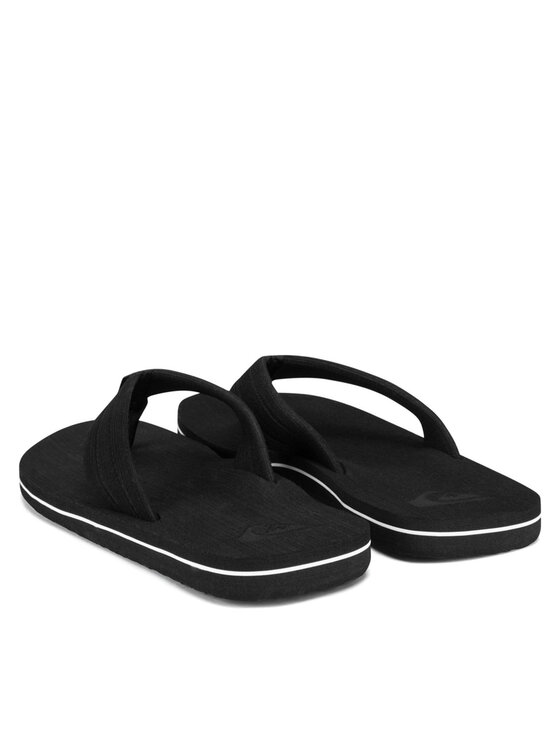 Quiksilver Quiksilver Σαγιονάρες MOLOKAI LAYBACK TEXTURED AQYL101266 XKWK Μαύρο