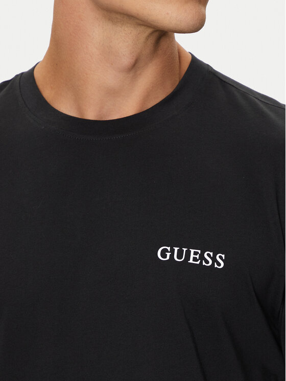 Guess Guess Souprava triček U4YG52 KCAM1 Černá Regular Fit