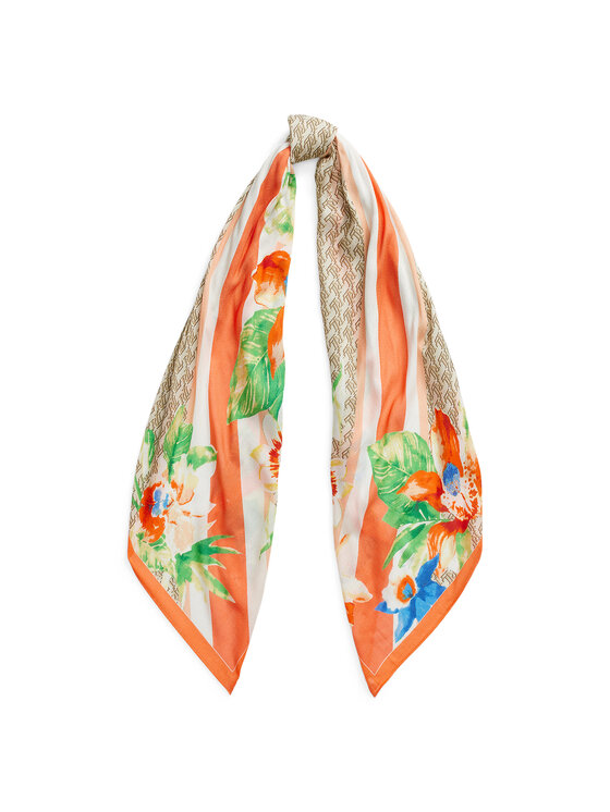 LAUREN RALPH LAUREN LAUREN RALPH LAUREN Φουλάρι Flrl Lg Sq 454906308003 Κοραλλί