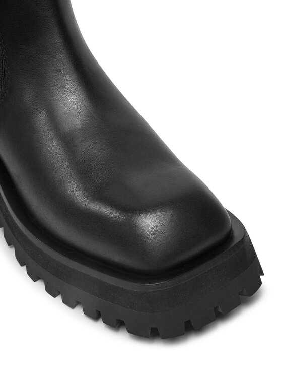DKNY DKNY Kotníková obuv s elastickým prvkem Rianne Chelsea K3471540 Černá