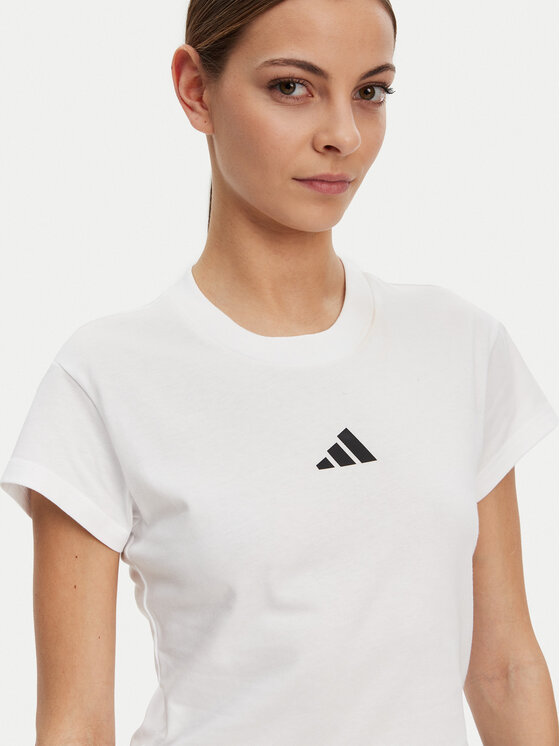adidas adidas Póló Future Icons Small Logo Baby JE4001 Fehér Slim Fit
