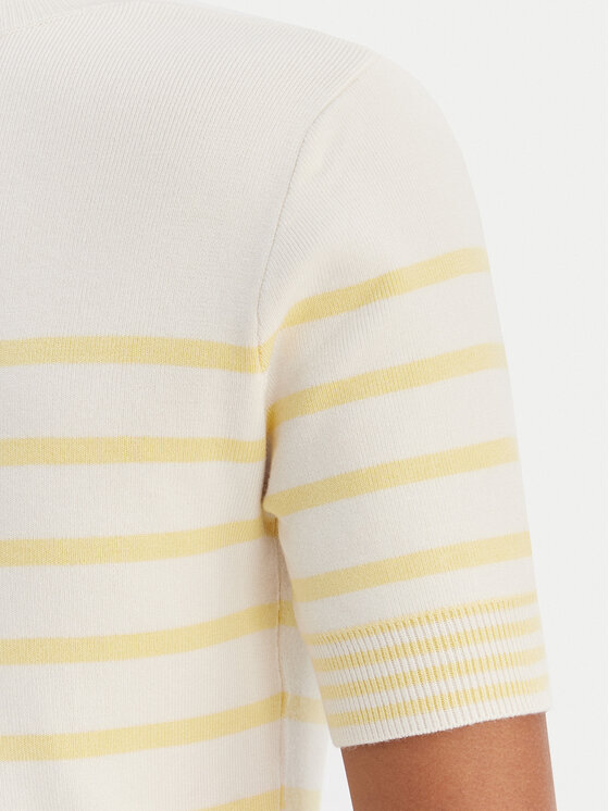 Morgan Morgan Pullover 251-MTERI Gelb Slim Fit