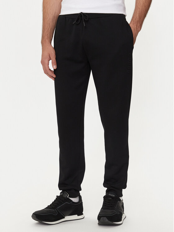 Guess Guess Спортивні штани Z4YB03 KC3D2 Чорний Regular Fit