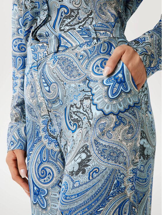 Marciano Guess Marciano Guess Spodnie materiałowe 176497 Błękitny Slim Fit