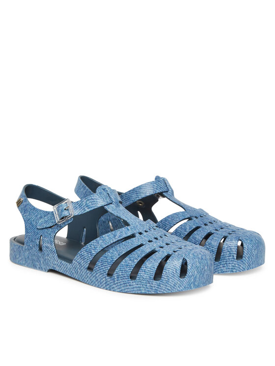Melissa Melissa Sandale Melissa Possession Print Denim Ad M 36133 Plava