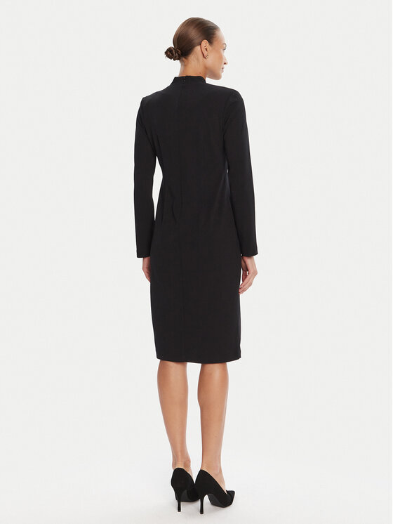 Joseph Ribkoff Joseph Ribkoff Kokteiļkleita 253072 Melns Regular Fit