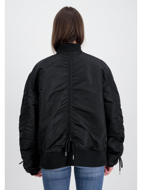 Alpha Industries Alpha Industries Kurtka bomber CWU MA-1 Bomber Jacket Women Czarny Oversize