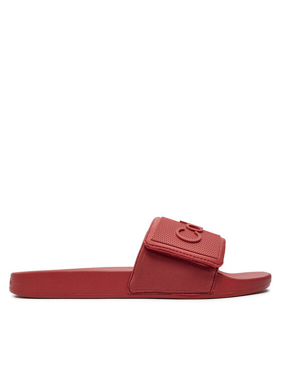 Şlapi Calvin Klein Adj Pool Slide Tpu HM0HM01437 Roșu