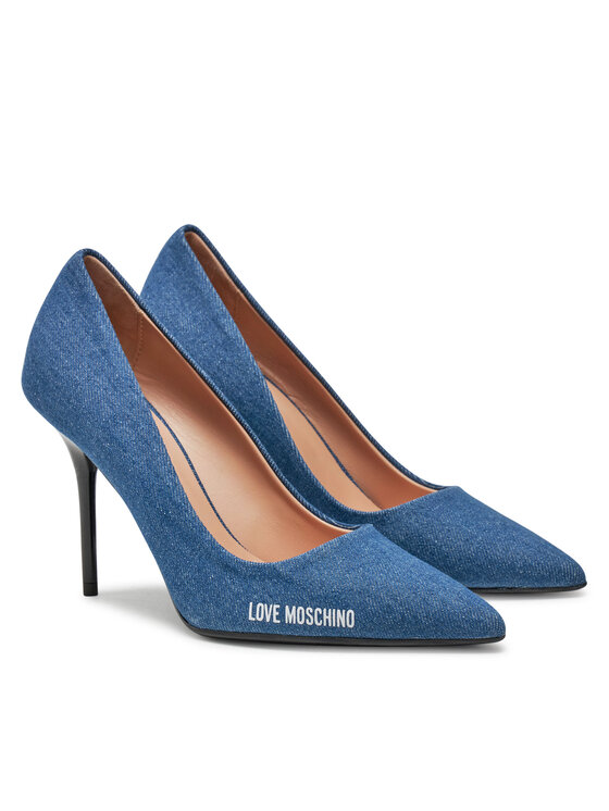 LOVE MOSCHINO LOVE MOSCHINO Туфлі на шпильці JA10089G1LJO5700 Голубий