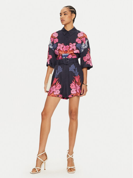 Ted Baker Ted Baker Szövet rövidnadrág 276163 Sötétkék Regular Fit