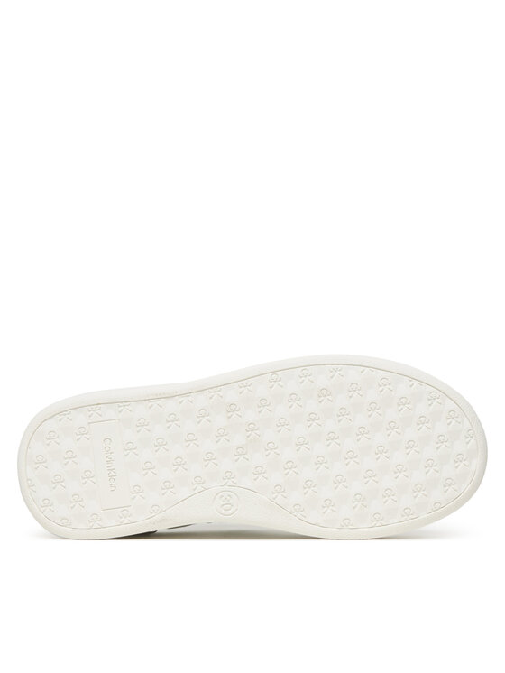 Calvin Klein Calvin Klein Tenisice Low Cut Lace-Up/Velcro V1X9-83278-1355 S Bijela