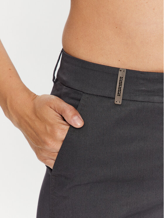 Peserico Pantaloni din material P04718 Gri Regular Fit | Modivo.ro