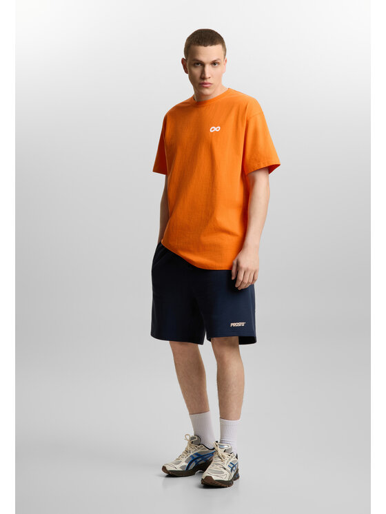 PROSTO. PROSTO. Szorty sportowe Infinity Granatowy Regular Fit