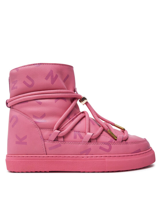 Inuikii Inuikii Schneeschuhe Full Leather Print 65202-088 Rosa