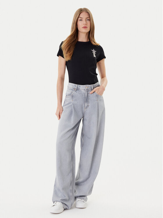 BOSS BOSS T-Shirt Endora 50545287 Czarny Regular Fit