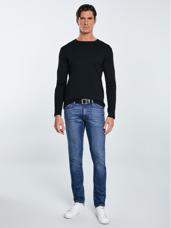 BIG STAR BIG STAR Koszula CLASSICAL Czarny Slim Fit