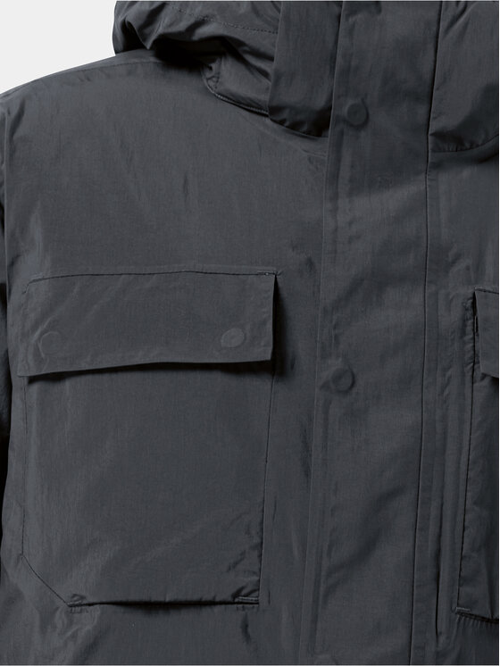 Jack Wolfskin Jack Wolfskin Μπουφάν χειμωνιάτικο Textor Utility Jkt 1116101 Μαύρο Regular Fit