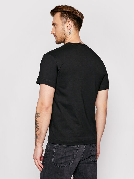 Calvin Klein Jeans T-shirt J30J318088 Crna Regular Fit • Modivo.hr