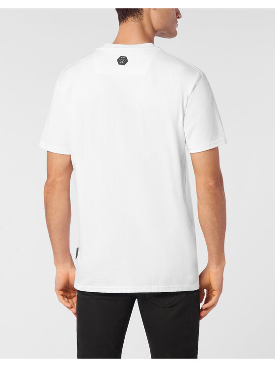 PHILIPP PLEIN PHILIPP PLEIN T-shirt 23507 Bianco Regular Fit