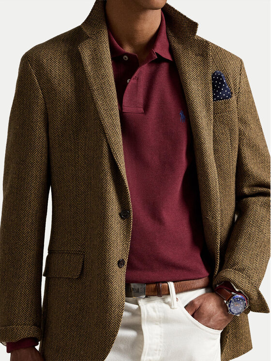 Polo Ralph Lauren Polo Ralph Lauren Polokošeľa 710681126076 Červená Slim Fit