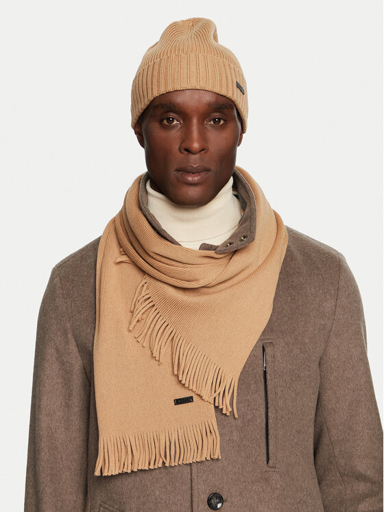 BOSS Boss Sciarpa Albas 50495340 Beige
