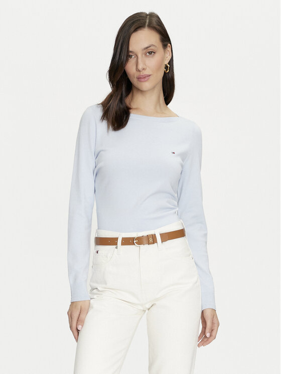 Tommy Hilfiger Tommy Hilfiger Džemper WW0WW40099 Plava Regular Fit