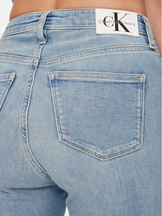 Calvin Klein Jeans Calvin Klein Jeans Traperice J20J222142 Plava Skinny Fit