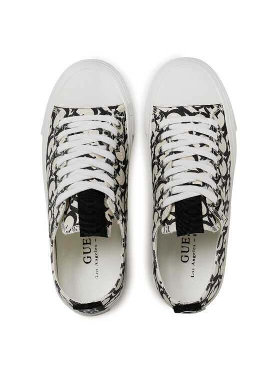 Guess Guess Kedas Ederla Low Cut FL5ERL FAL12 Melns