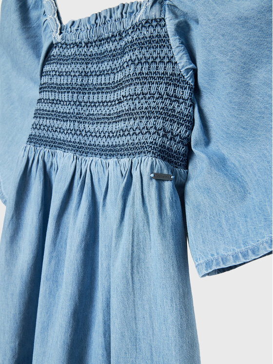 Pepe Jeans Pepe Jeans Повсякденна сукня Soronaty PG951603 Блакитний Regular Fit