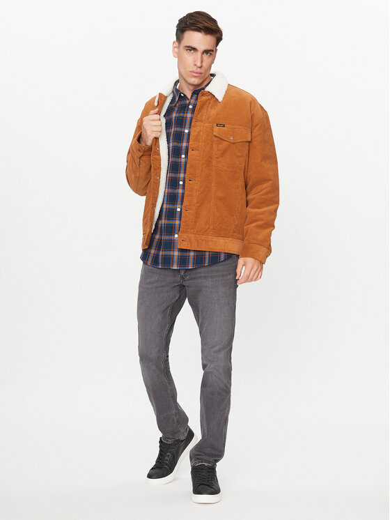 Wrangler Wrangler Демісезонна куртка Anti Fit 112341245 Коричневий Regular Fit