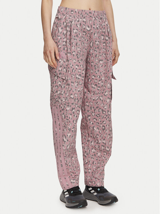 adidas Pantaloni outdoor Terrex Xploric Clima365 KH2588 Roz deschis Loose Fit