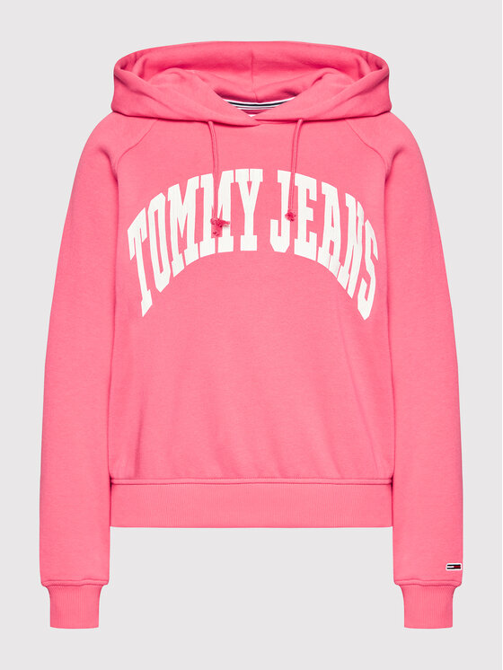 Tommy Jeans Tommy Jeans Bluza Tjw College DW0DW12956 Różowy Relaxed Fit