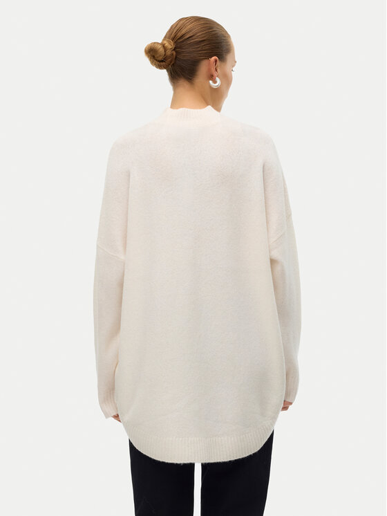Vero Moda Vero Moda Džemper Plaza 10290784 Bež Loose Fit