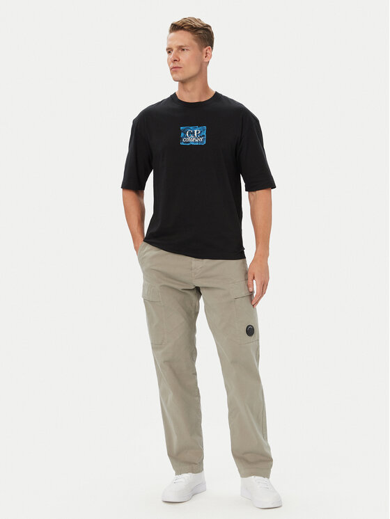 C.P. Company C.P. Company Футболка 21CMTS180A110579W Чорний Comfort Fit