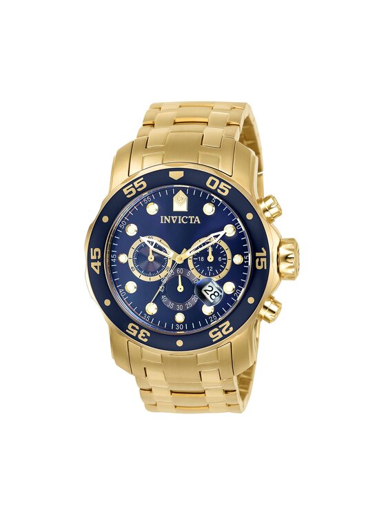 Invicta Watch Invicta Watch Ročna ura Pro Diver IN0073 Zlata