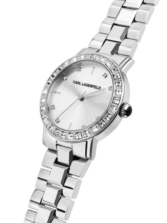 KARL LAGERFELD KARL LAGERFELD Hodinky R0553100511 Stříbrná
