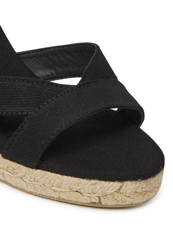 Castañer Castañer Espadryle Bailey 025676 Czarny