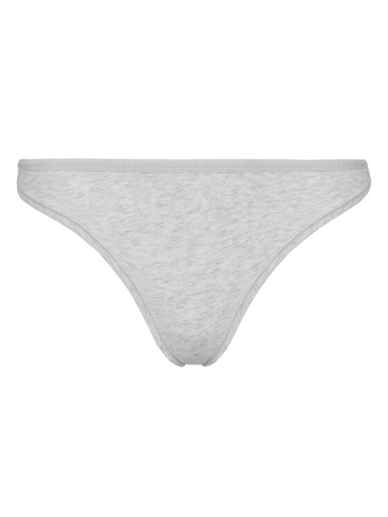 Tommy Hilfiger Tommy Hilfiger Kalhotky string UW0UW05741 Šedá