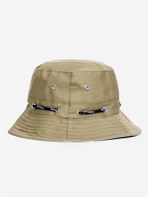 MyStars MyStars Bucket Kapelusz Bucket Hat MyStars Classic Beżowy uni Brązowy