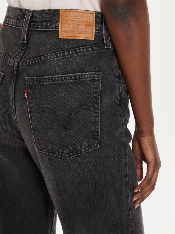Levi's® Levi's® Traperice Ribcage A6081-0011 Crna Wide Leg