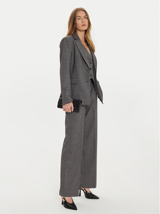 Imperial Imperial Marynarka JAO6IEI Szary Regular Fit
