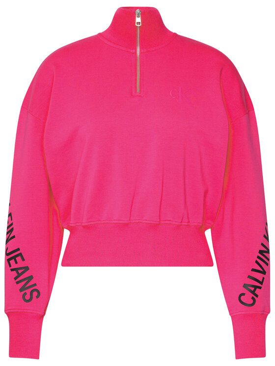 Calvin Klein Jeans Calvin Klein Jeans Bluză J20J214799 Roz Regular Fit