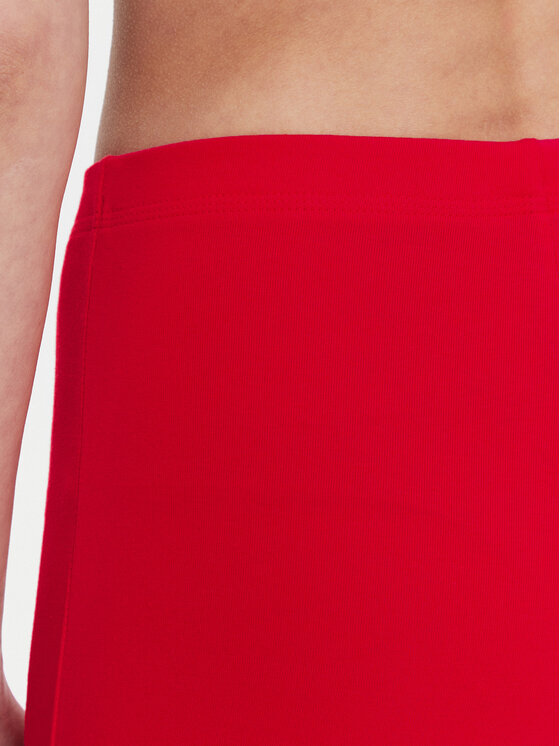 adidas adidas Leggings Essentials Small Logo JD3074 Rot Flare Fit