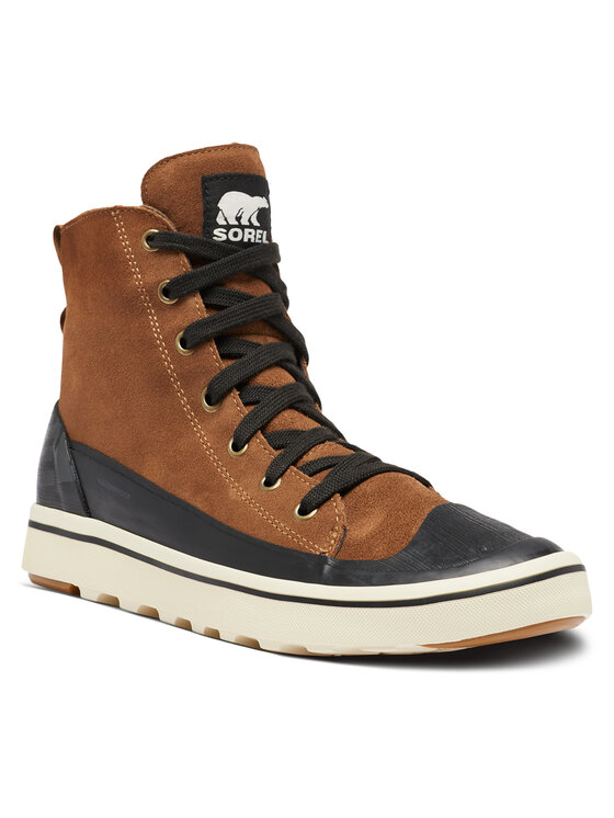 Sorel Sneakers aus Stoff Cheyanne Metro II Sneak Wp 2048571242 Braun Modivo